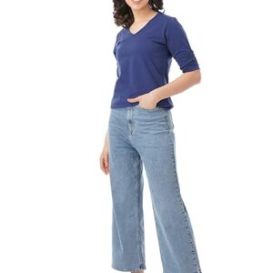 INKD Women's Stretchable Flare Jeans
