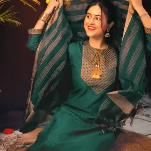 Cotton Kurti Pant Set