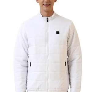 Allen Solly Mens solid bomber jacket