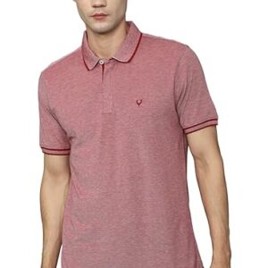 Allen Solly Men's Cotton Regular Fit Polo T-Shirt