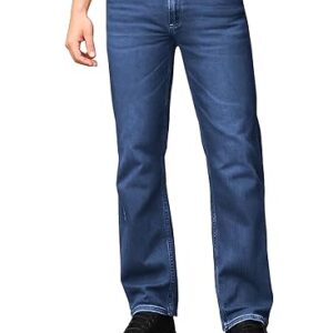 Ben Martin Men's Smart Fit Stretchable Jeans || Mid-Rise Denim Pants with Whisker Wash || Premium Casual Wear Jean for Men || 5 Pocket Jean's for Men's (1)