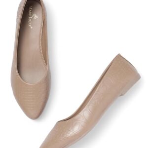 Marc Loire Women's Slip-On Flat Ballerina Shoes for Casual Wear